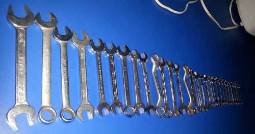 Lot of (30) Mostly all Craftsman Wrenches