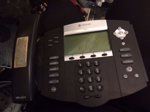 LOT OF 3 Polycom SoundPoint IP 550 - VOIP SIP phones