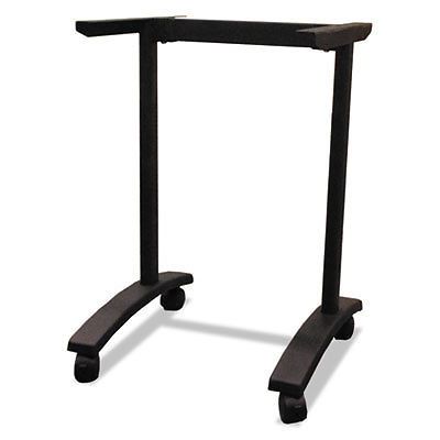 Valencia Series Training Table T-Leg Base, 24-1/2w x 19-3/4d, Black, 1 Kit