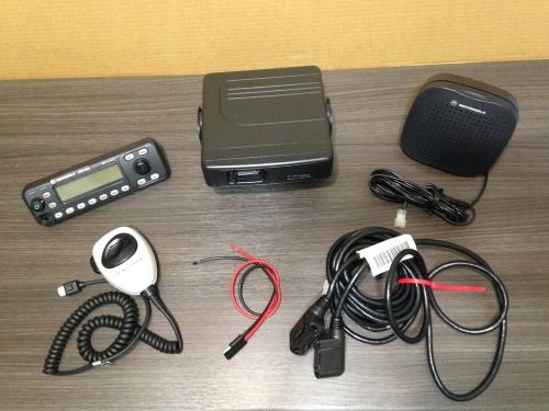 1 motorola mcs2000 vhf narrowband mobile radio w/programming police fire ems for sale