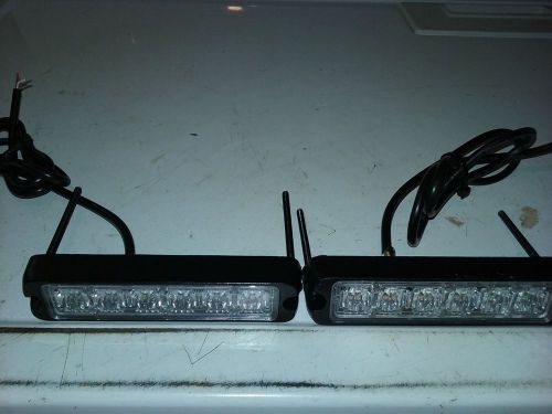 US SIGNAL AND SAFETY LED WARNING LIGHTS SLIM 6 LED