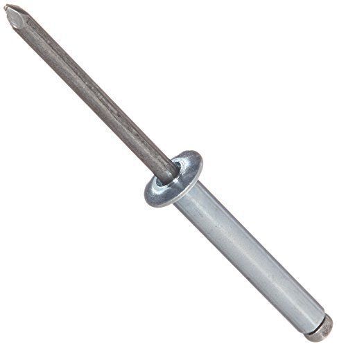 Carbon Steel Blind Rivet, Meets IFI Grade 30, 0.126&#034;-0.187&#034; Grip Range, 3/16&#034; of