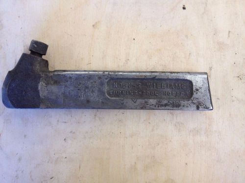 J.H. Williams &amp; Co. No 1-S Straight Lathe Tool Holder, Machinist, USA