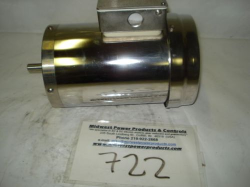 NEW! Reliance stainless motor P56H8960, .50hp, 1725rpm, 56C, 230/460, TEFC, 3ph