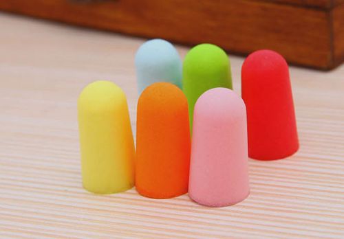 20 Pairs Soft Foam Ear Plugs Tapered Travel Sleep Noise Prevention Earplugs