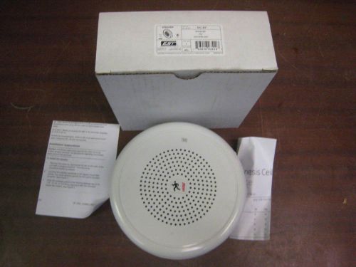 NEW EST GC-S7 Round Fire Alarm Ceiling Speaker 70 V Vrms Genesis Edwards GCF