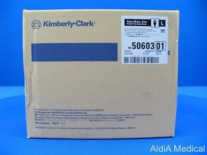 Kimberly clark large purple nitrile sterile powder-free exam glove  - new in box for sale