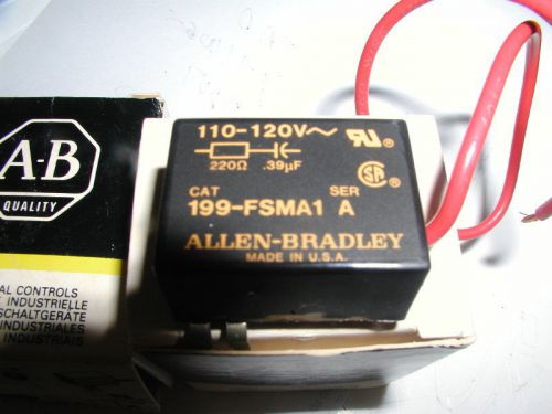 Qty. 2 Allen Bradley 199-FSMA1 Surge Suppressors Series A NEW IN BOX!