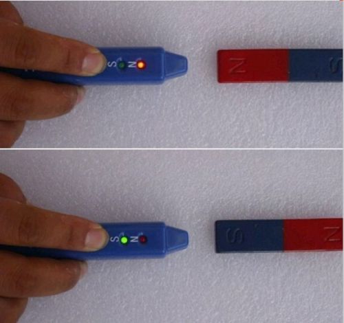 Portable Magnetic Pole Identifier, North and South Magnet Polarity Detector Tool