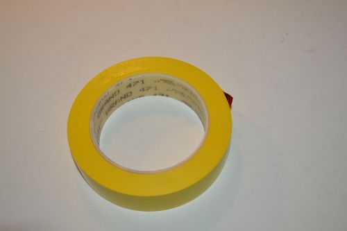 2 NEW 3M 471 VINYL TAPE Rolls YELLOW 02120-03128 1&#034;x36 Yards USA (WR.13b.G.2-3)