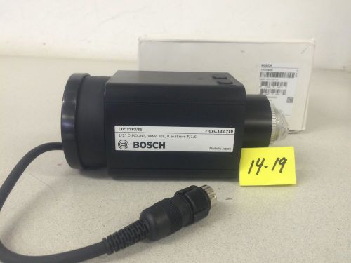 BOSCH LTC 3783/51 1/2&#034; C-MOUNT, Video Iris, 8.5-85mm F/1.6