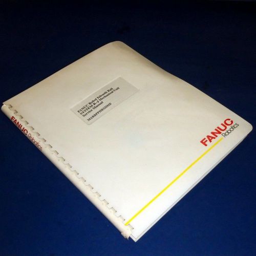 Fanuc inbooth rail system r-j mechanical unit service manual marrpp5ib12201e for sale