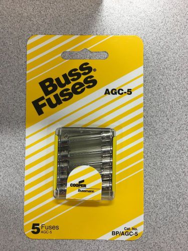 10298 - Buss Fuses AGC-5