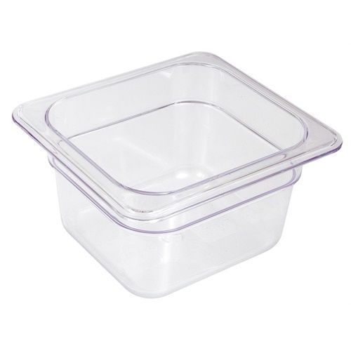 Crestware FP64 Food Pan 1/6 size 4&#034;D - Case of 48