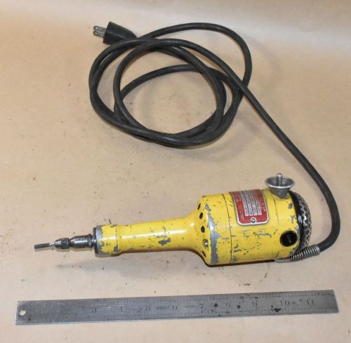 Dumore Hand Grinder, 22,000 RPM, Model 10-015A, 115V, McCulloch Chain Grinder