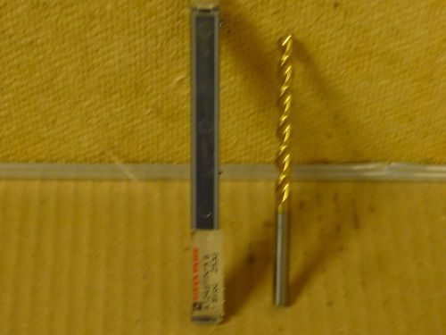 JOBBERS LENGTH  DRILL PARABOLIC FLUTE 5.6MM (#2) (.2205) DIAM TIN TITEX $6.50