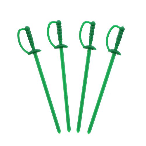 Royal 3.25&#034; Green Sword Cocktail Picks, Pack of 1,000, RP147