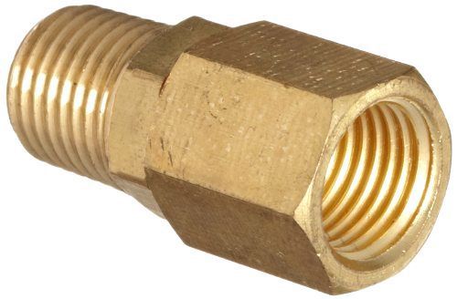 Dixon D344R Brass Air Hose Fitting, In-Line Swivel, 1/4&#034; NPT Male x 1/4&#034; NPT .