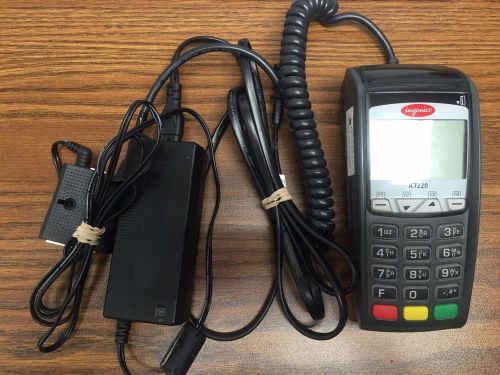 Ingenico iCT220 Dual Com Terminal - Features Smart Card Reader POS