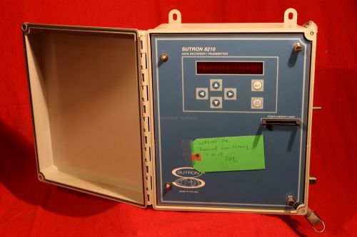 SUTRON 8210 Data Recorder / Transmitter rainfall temp pressure humidity weather