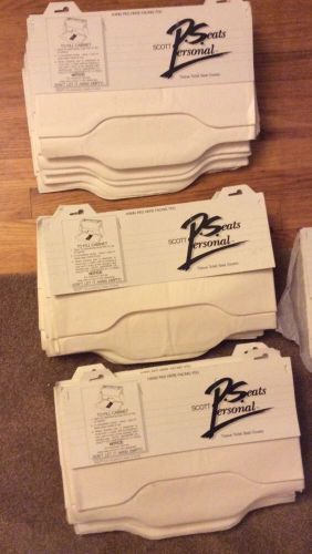 2,750 SCOTT PERSONAL SEATS Flushable Toilet Seat Covers 07410.