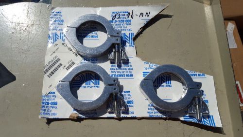 3 nc nor-cal nw-40-cp iso nw-32/40 flange fitting wing nut clamp for sale