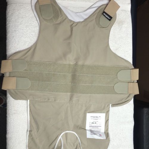 CARRIER for Kevlar Armor + Custom TAN 2XL + Bullet Proof Vest- Body Guard +NEW