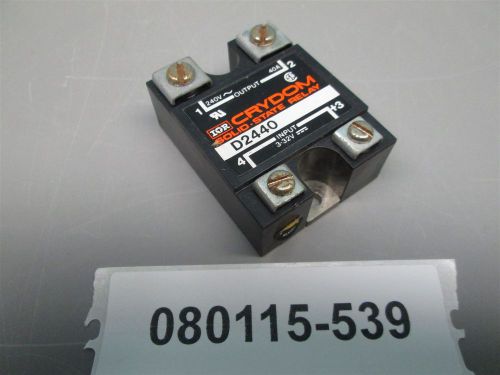 Crydom D2440 Solid State Relay Nice Guaranteed