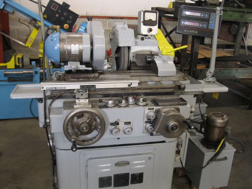 Cylindrical Grinder: 5&#034; x 12&#034; Myford MG12-HP, Plunge, 12&#034; Wheel, DRO, &#039;68