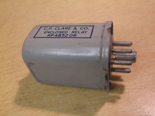 New cp clare enclosed relay rp4852g6 34-4-0-17 *free shipping* for sale