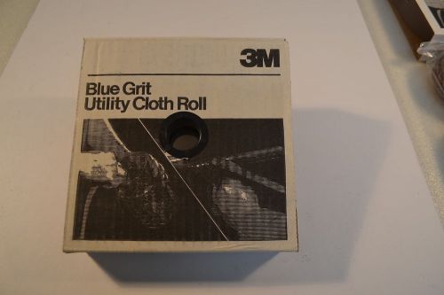 New 3M 280x  BLUE GRIT Utility Cloth Shop Roll 1 1/2&#034;x50 Yd 05118 (WR.13b.A.8)