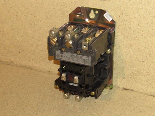 ALLEN BRADLEY 500FL-COD93 60 AMP CONTINUOUS RATING AC CONTRACTOR (B)