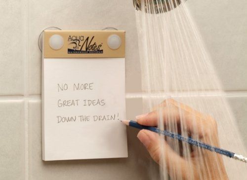 Aquanotes aqua notes - waterproof notepad 40 sheet mountable pad for sale