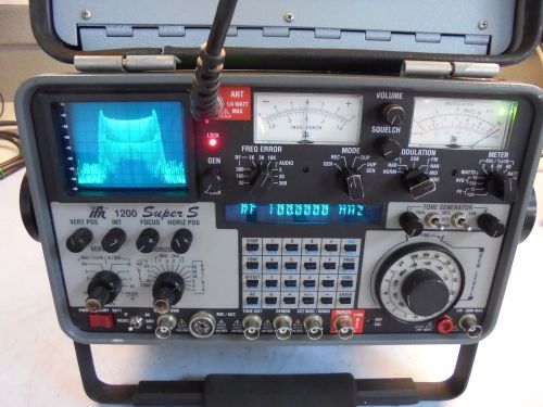 Ifr fm/am 1200 super s, great condition, calibrated and certified, ad for sale