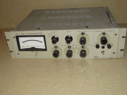 KEITHLEY MODEL 417 HIGH SPEED PICOAMMETER W/ 4170 INPUT HEAD