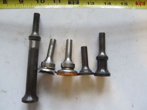 Aircraft tools 5 flush rivet sets .401 shank for sale