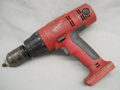 MILWAUKEE 18V HEAVY DUTY CORDLESS HAMMER DRILL DRIVER 0624 HAMMERDRILL BARE TOOL