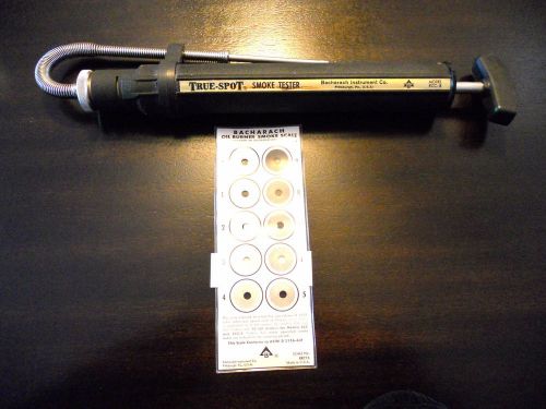 Bacharach Instrument Co True-Spot Smoke Tester Model RCC-B Excellent condition