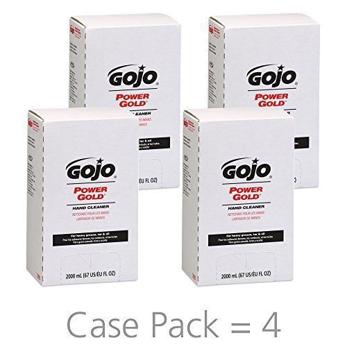 Gojo Power Gold hand cleaner 2000ml 7295-04 (4) refills