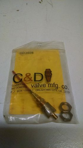 *NOS* C &amp; D Line Service Valve 1/8&#034; CD3608  P130