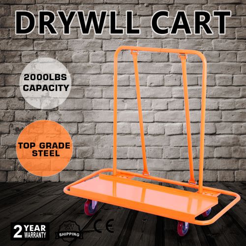 2000lbs drywall cart dolly sheetrock panel metal tool construction truck updated for sale