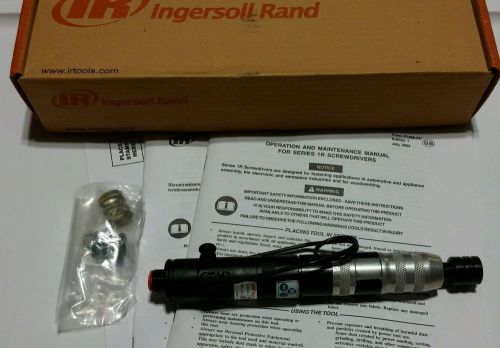 INGERSOLL RAND AIR SCREWDRIVER Model 1RPNC1 *BRAND NEW* Retail box and all docs.
