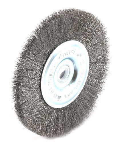 Forney 72743 Wire Wheel Brush  Fine Crimped with 1/2-Inch and 5/8-Inch Arbor