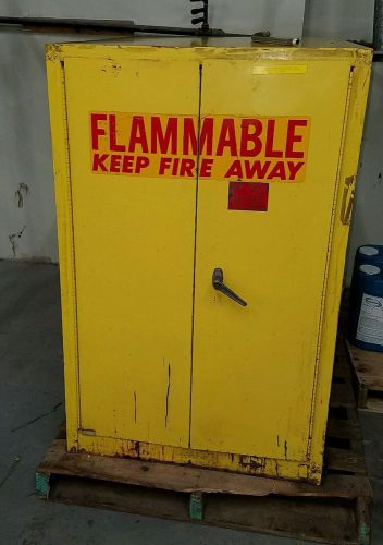 EAGLE  1928 - FLAMMABLE STORAGE CABINET 55 GALLON DRUM