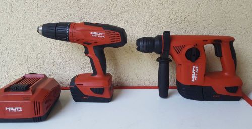 Hilti cordless set, sfh 22-a, te4 a22! for sale