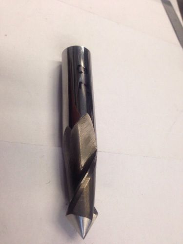 5/8  Two Flute Carbide End Mill 82° Chamfer.