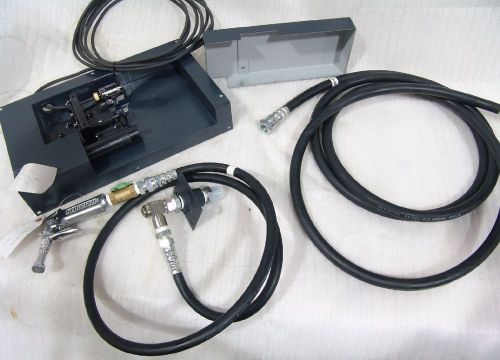 Machine tool washdown kit , spraygun , hoses , microswitch , kurita for sale