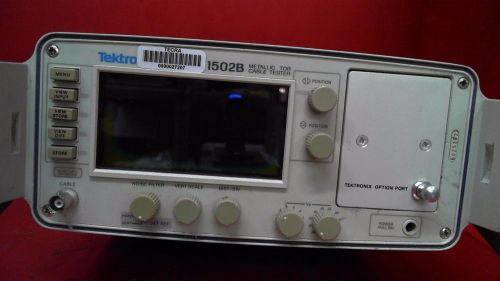 Tektronix 1502B Metallic TDR Cable Tester *For Parts Or Repair*