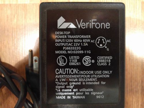 Lot of 2 Verifone power supplies.