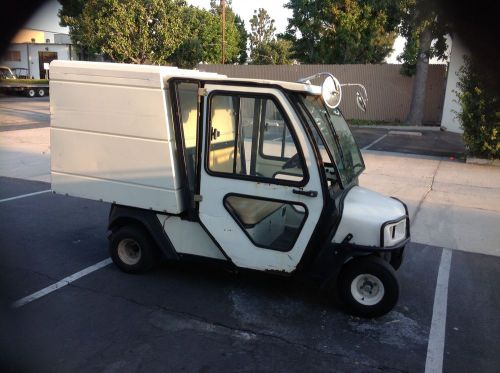 ezgo 48v 48 vollt utility catering beverage cartt cab doors workhorse mpt 1000